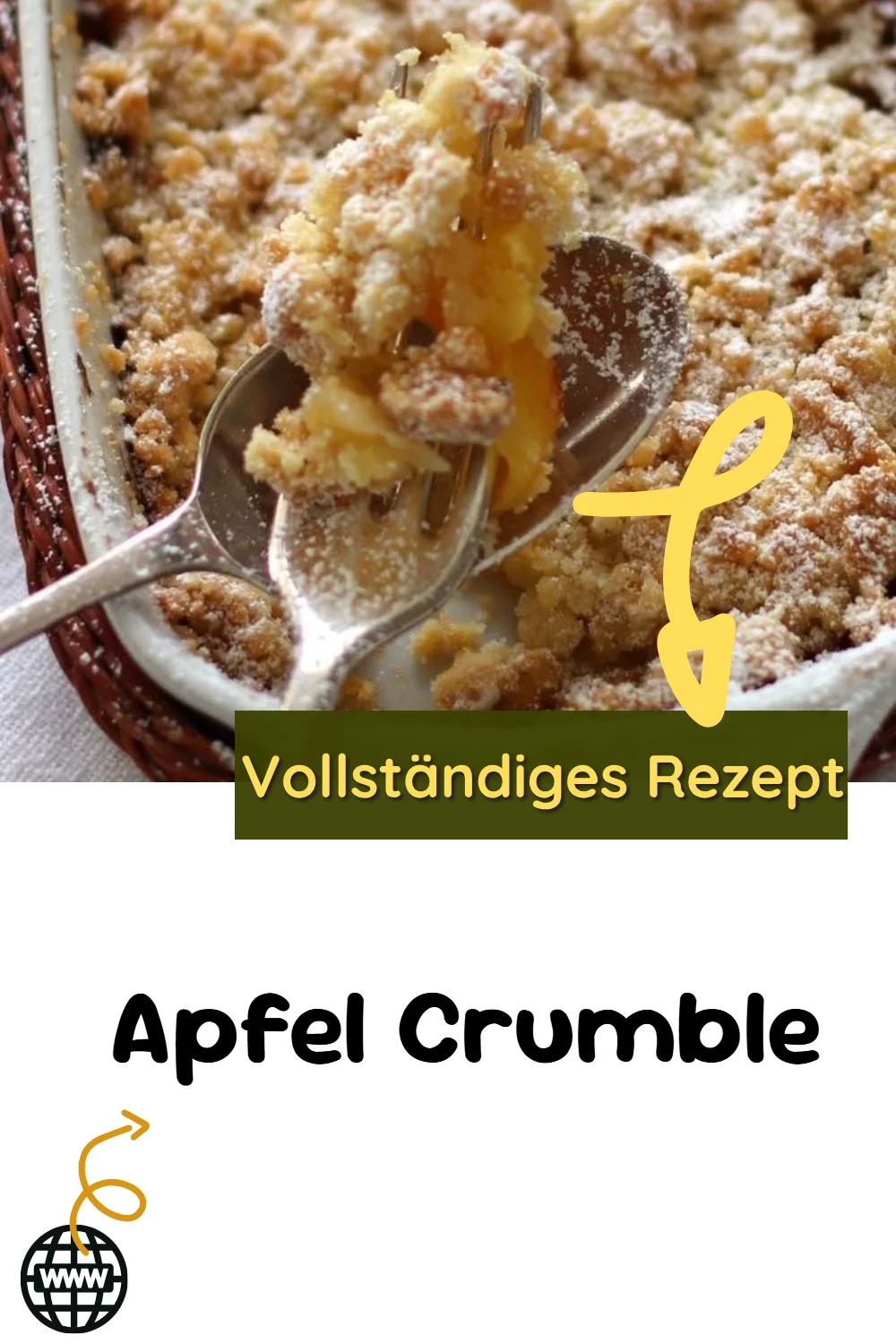 Apfel Crumble