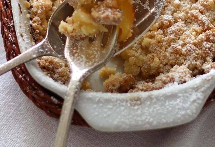 Apfel Crumble