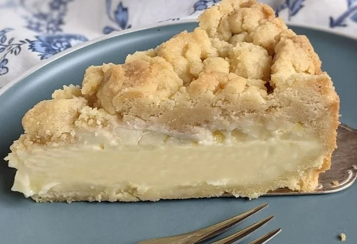 Apfel Pudding Kuchen