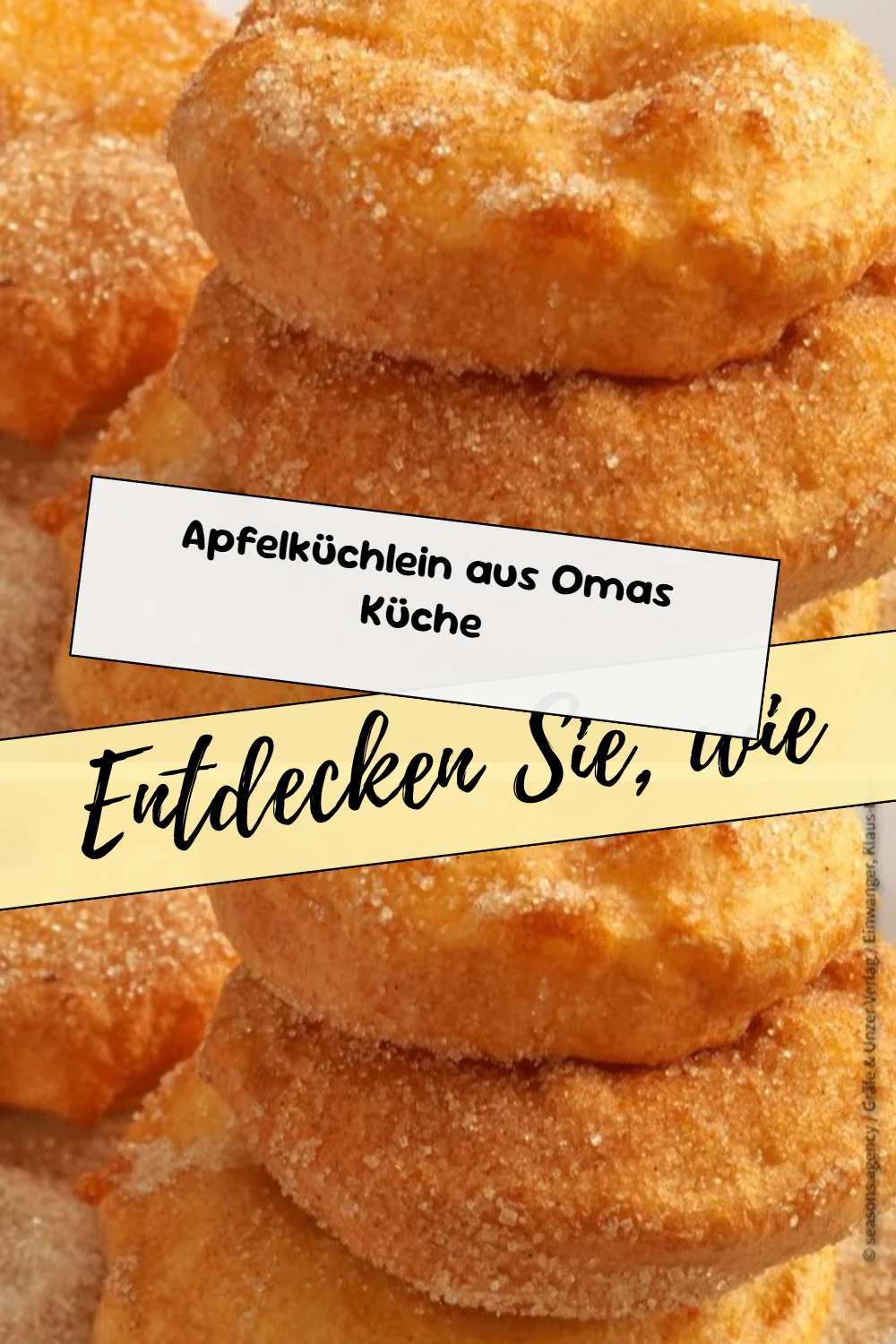 Apfelküchlein aus Omas Küche
