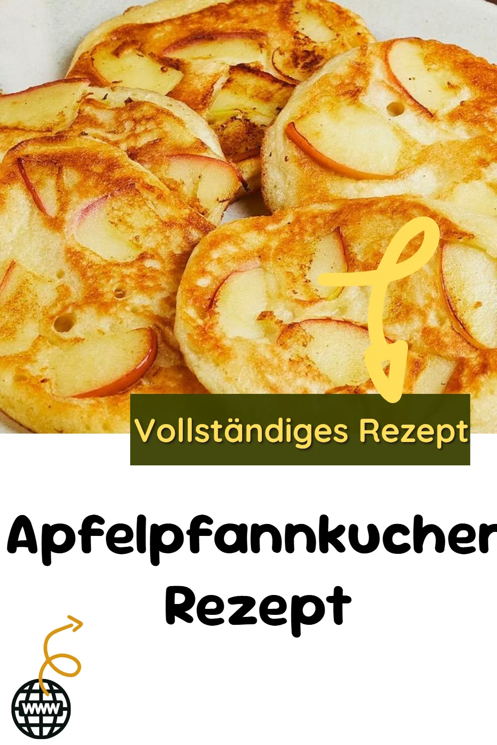 Apfelpfannkuchen Rezept