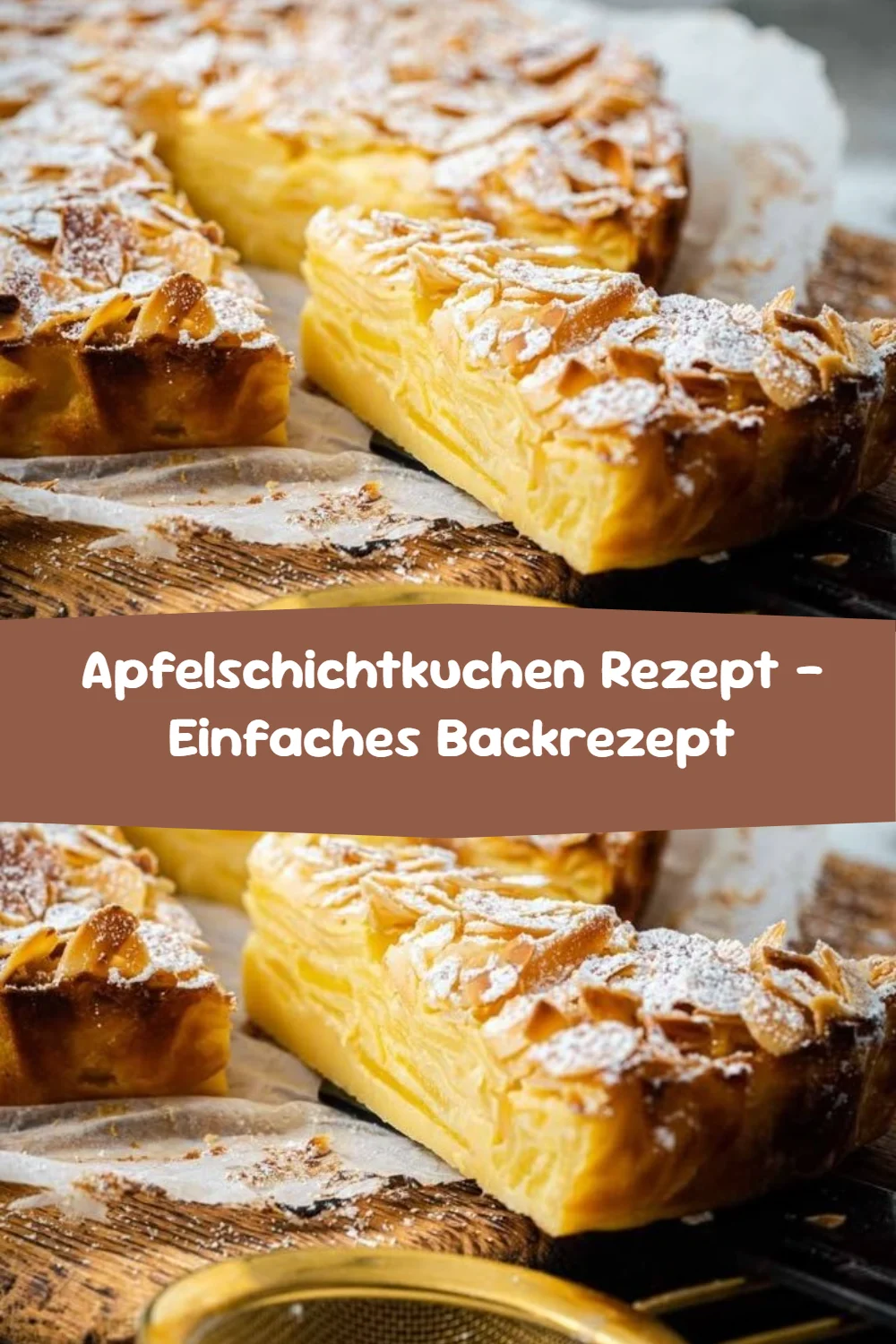 Apfelschichtkuchen Rezept – Einfaches Backrezept