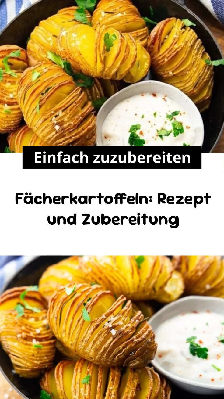 Fächerkartoffeln: Rezept und Zubereitung