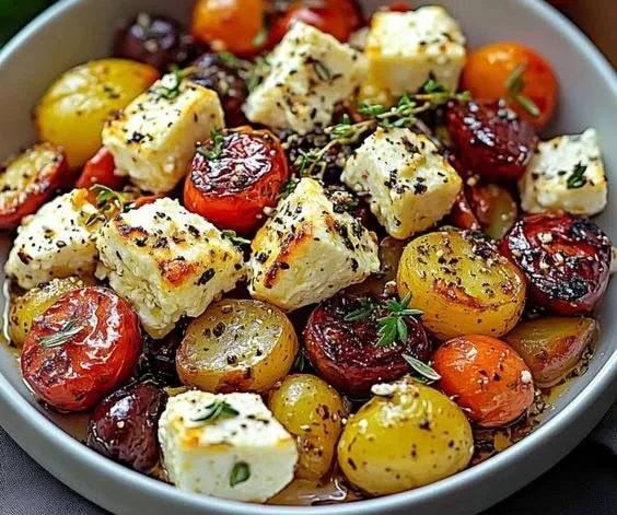 Köstliches Feta Kartoffeln Ofengemüse: Einfach und Gesund!