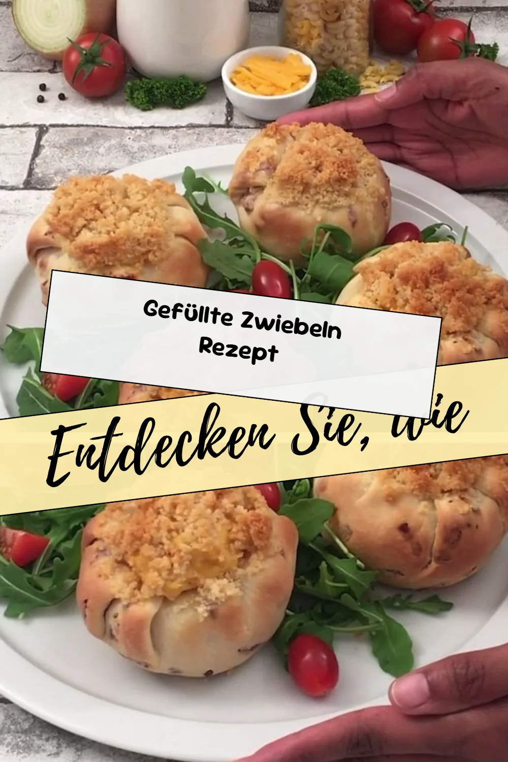 Gefüllte Zwiebeln Rezept