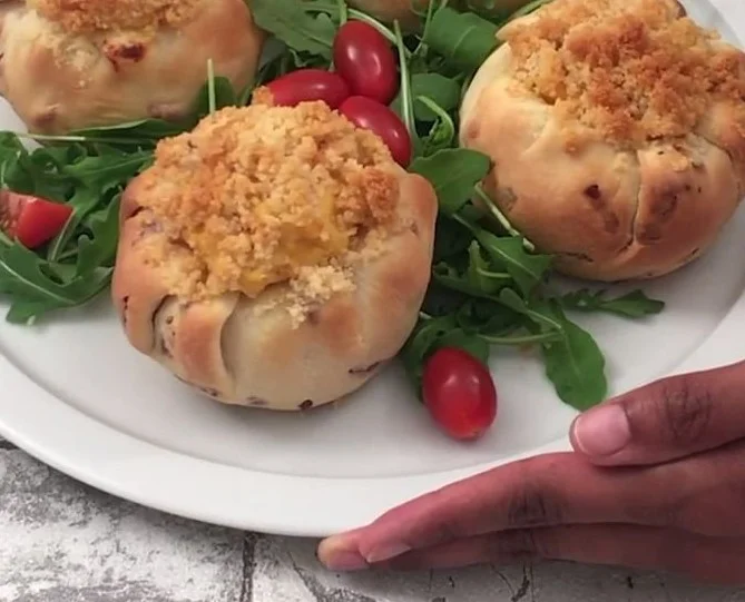 Gefüllte Zwiebeln