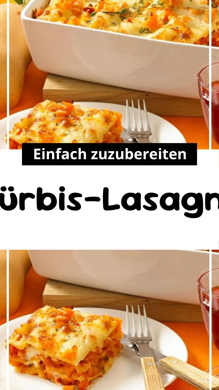 Kürbis-Lasagne