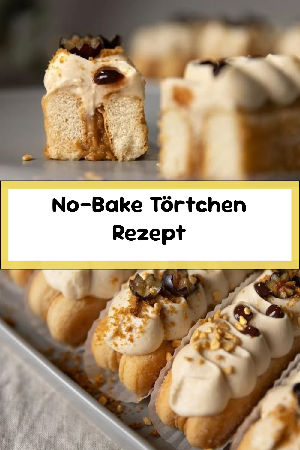No-Bake Törtchen Rezept