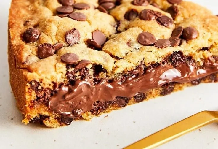 Nutella-Cookie-Kuchen
