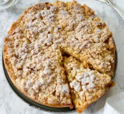 Omas Apfelkuchen mit Streusel (Apfelkrümel)