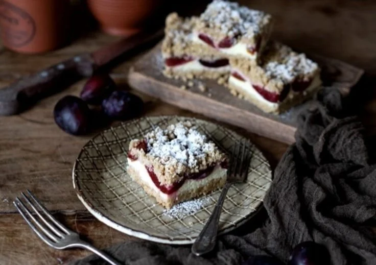 Zwetschgen-Cheesecake
