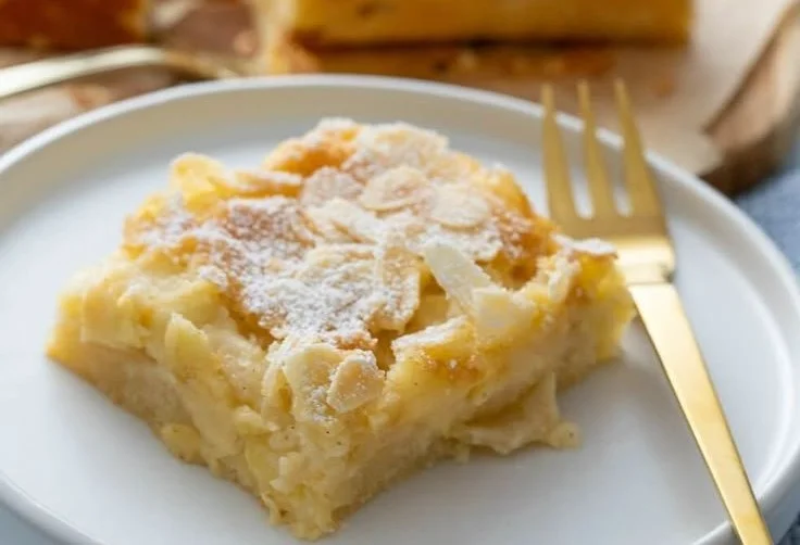 Schneller und saftiger Apfelkuchen mit Vanille