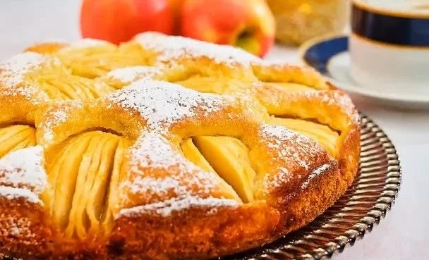Versunkener Apfelkuchen